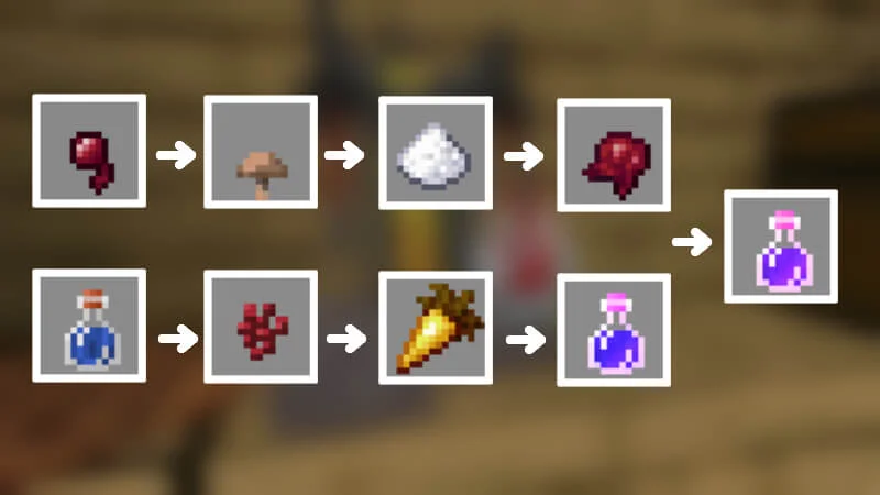 Ingredients Required to Make Invisibility Potion in Minecraft