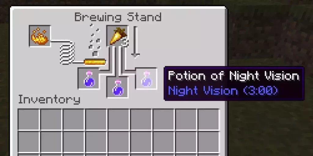 Easy Steps to Make a Splash Potion of Night Vision