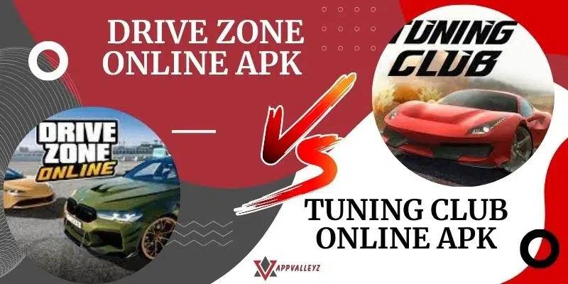 drive zone online apk vs tuning club online apk