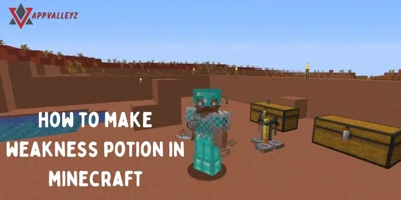 how to make weakness potion in minecraft