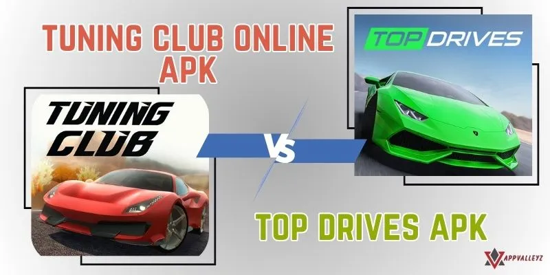 tuning club online apk vs top drives apk