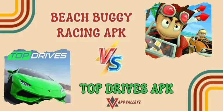 Beach Buggy Racing APK vs Top Drives APK