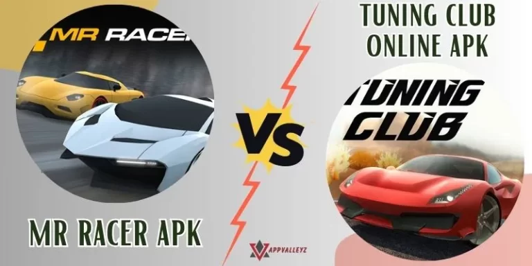 Mr Racer APK vs Tuning Club Online APK
