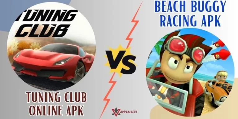 Tuning Club Online APK vs Beach Buggy Racing APK